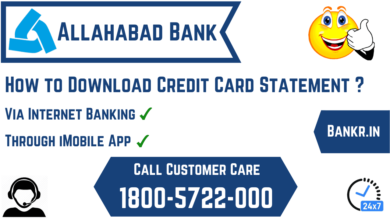 allahabad bank credit card statement