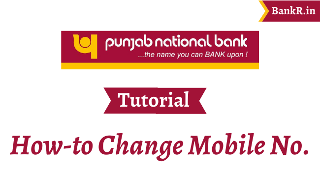 change mobile number in pnb